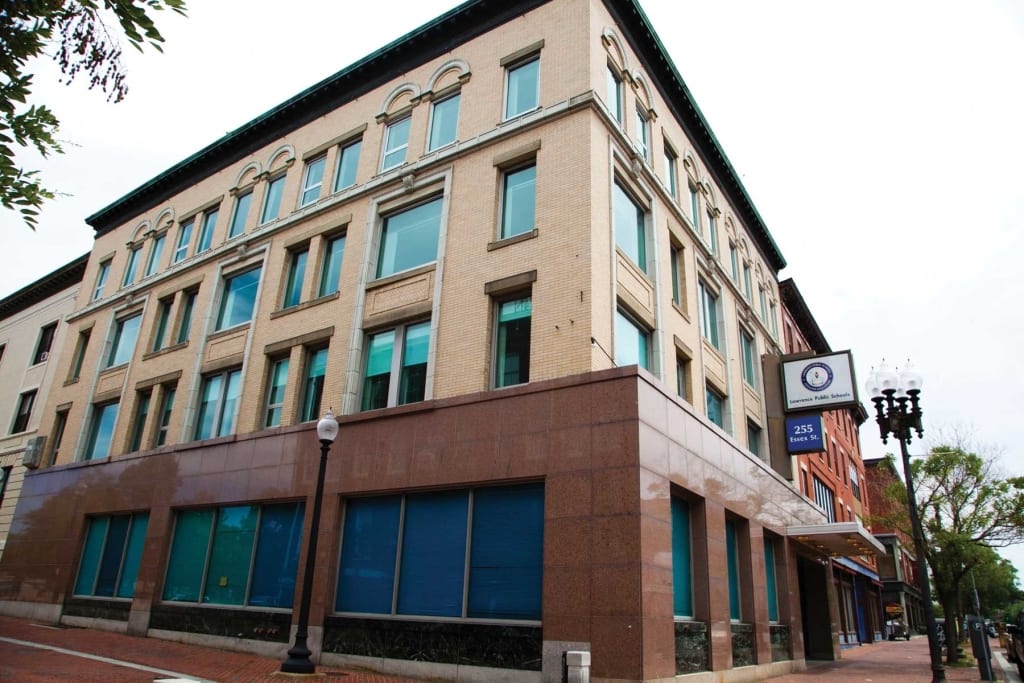 The DiAdamo building next to City Hall is now empty.